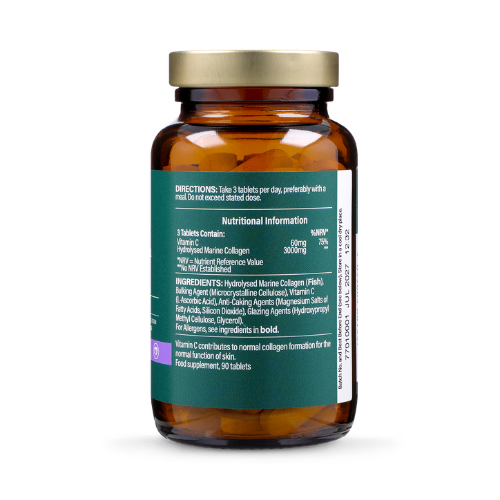 Рибен колаген / Marine Collagen with Vitamin C 1000mg 90 tablets