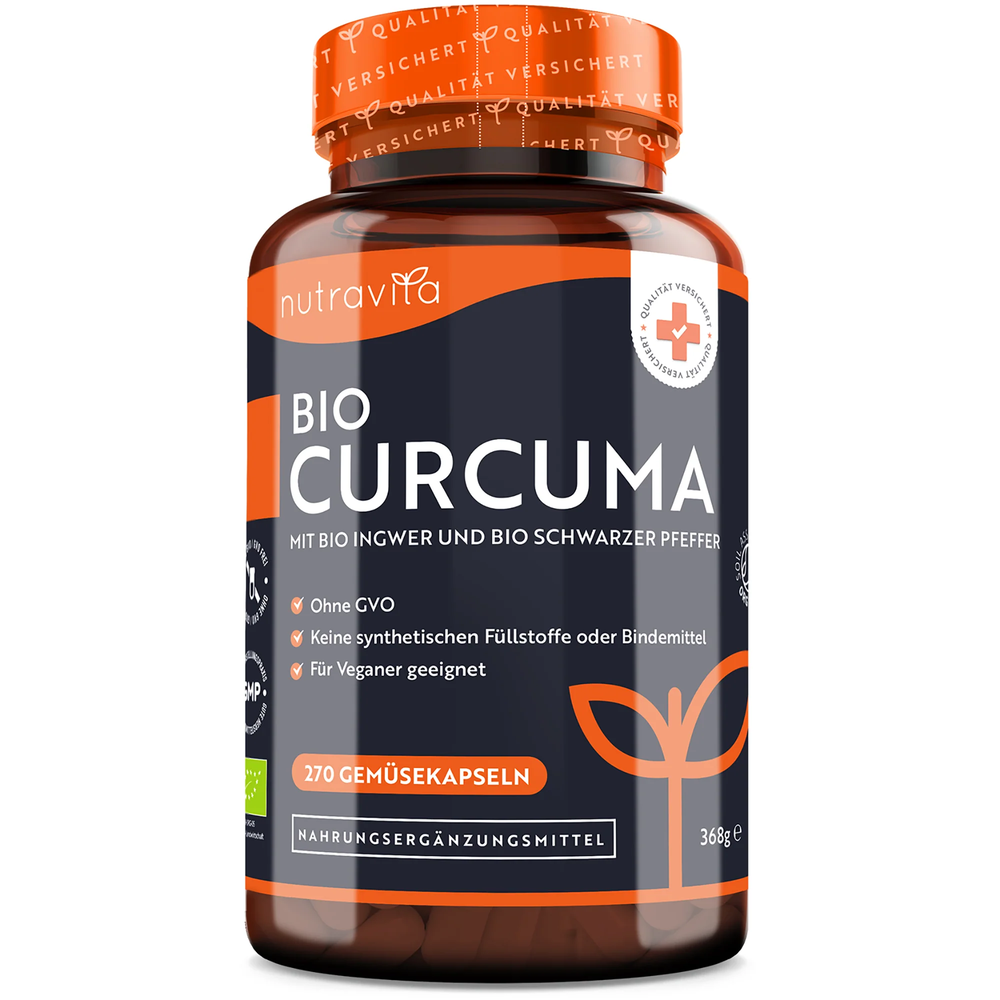Turmeric Complex / Био Куркума Комплекс с черен пипер и джинджифил 4542mg 270 capsules