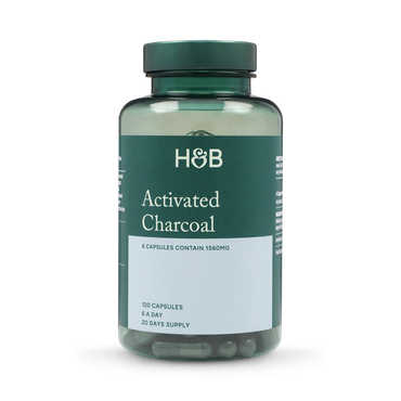 Активен въглен / Activated Charcoal 1560mg 120 capsules