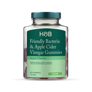 Пробиотик и ябълков оцет / Friendly Bacteria &amp; ACV 30 Gummies