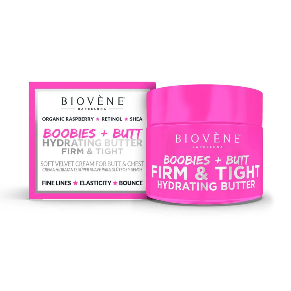 Hydrating Butter for Boobies & Butt / Органично малиново масло за стегнат бюст и дупе 50ml