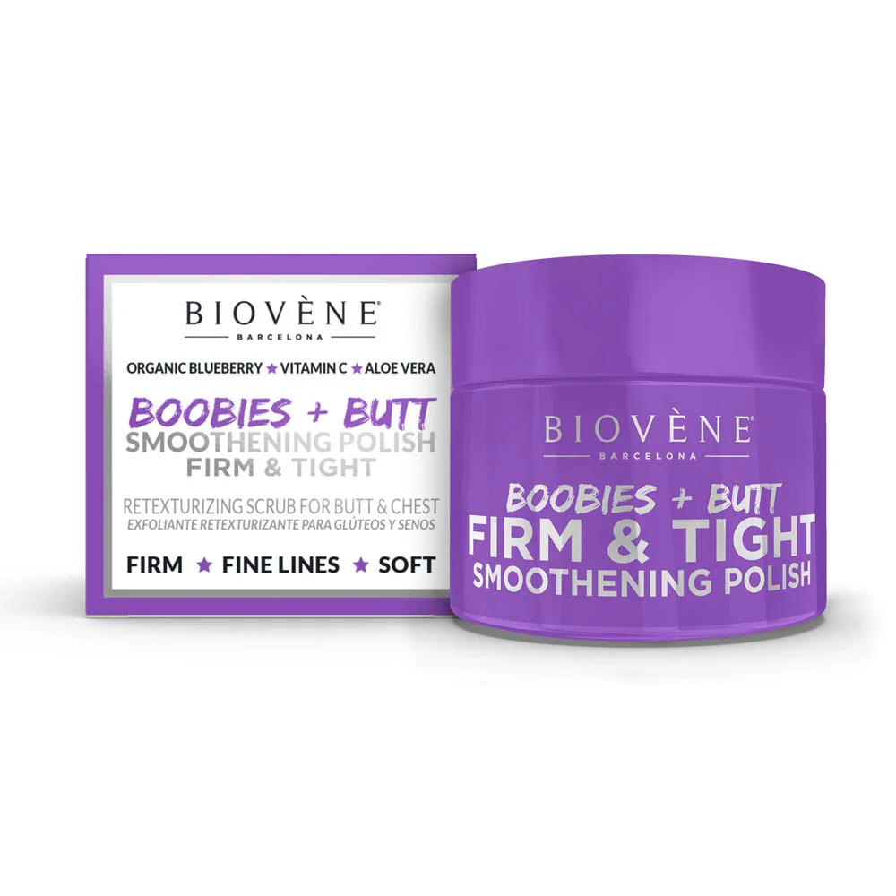 Retexturizing Organic Blueberry Scrub for Boobies &amp; Butt / Органичен боровинков скраб за стегнат бюст и дупе 50ml