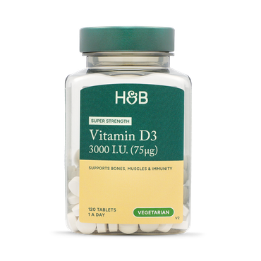 Витамин Д3 / Vitamin D3 3000 I.U. 120 tablets